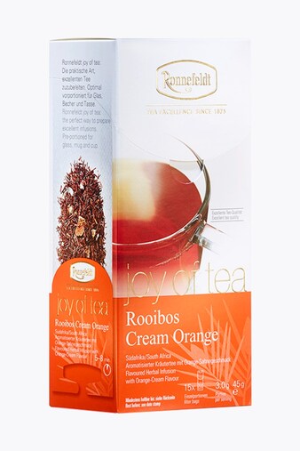 Ronnefeldt Rooibos Cream Orange Joy of Tea 15 bolsitas de té