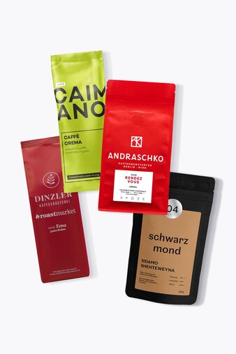 Cafés más vendidos - Set de degustación 1kg
