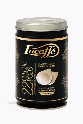 Lucaffé Mr. Exclusive 100% Arabica 25 E.S.E. Pads Can