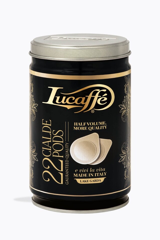 Lucaffé Mr. Exclusive 100% Arabica 25 E.S.E. Pads Can