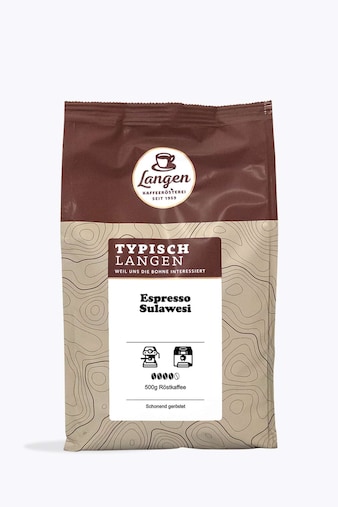 Langen Kaffee Espresso Sulawesi 500g
