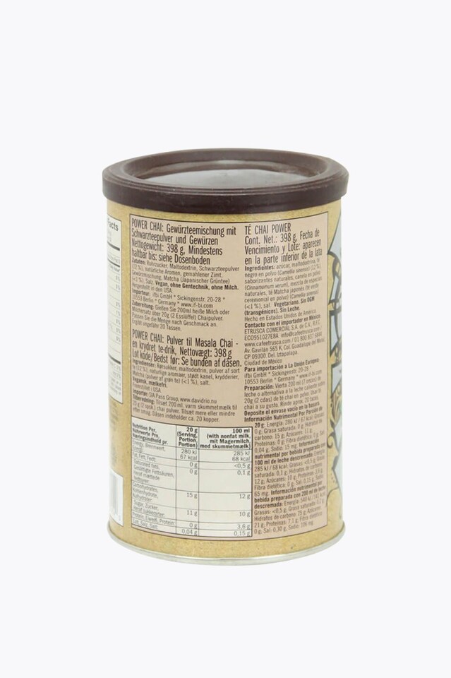 David Rio Power Chai mit Matcha Tin 398g