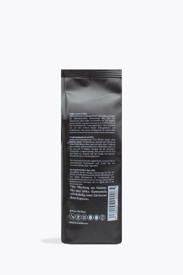 Dinzler Espresso Milano 250g back