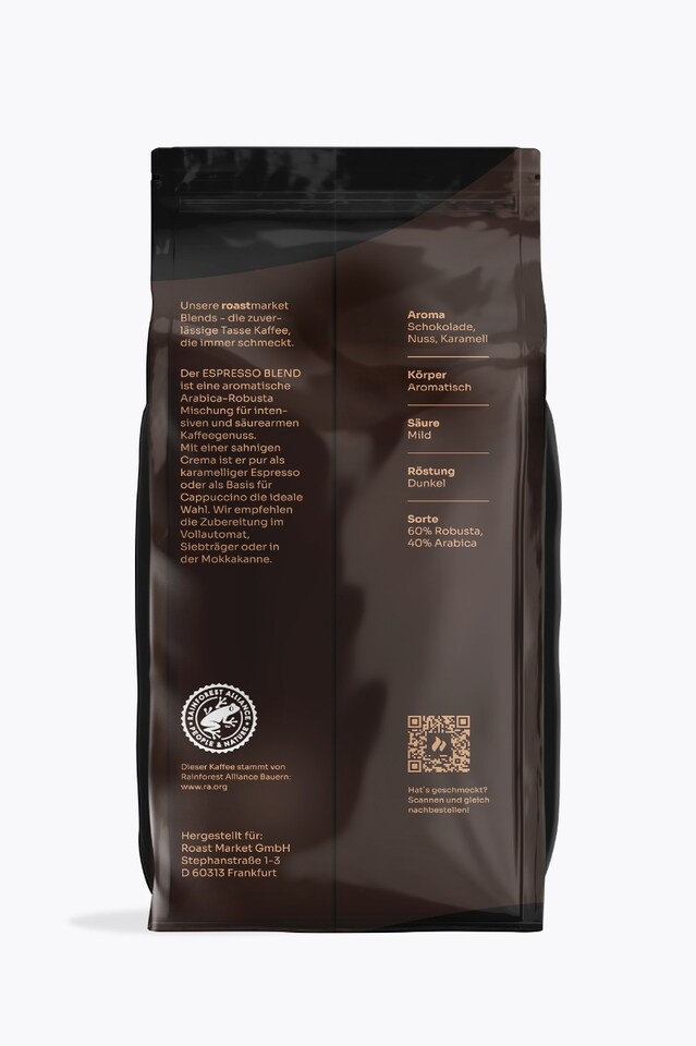 roastmarket Espresso Blend 1kg 3