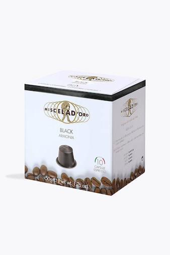 Miscela D'Oro Black 10 Capsules Nespresso® Compatible