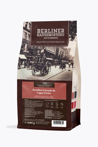 Berliner Kaffeerösterei Brazil Fazenda da Lagoa 1kg
