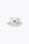 La Marzocco Linea espresso cup black with saucer