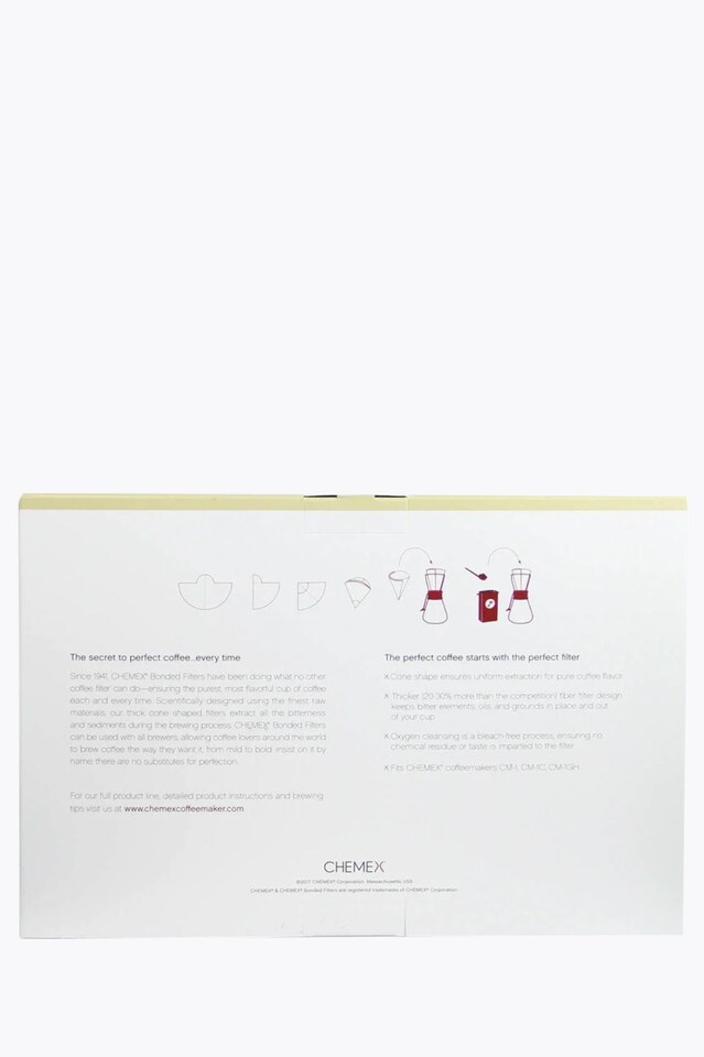 Chemex-Filter für 1-3 Cups-Karaffe natur 100 Pieces