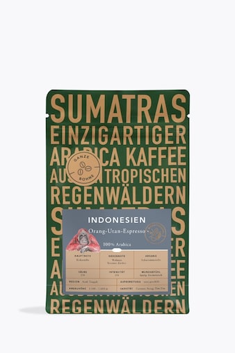 Speicherstadt Orang Utan Espresso 250g