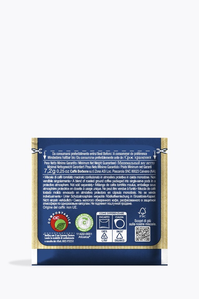 Caffè Borbone Miscela Blu monodosis E.S.E.