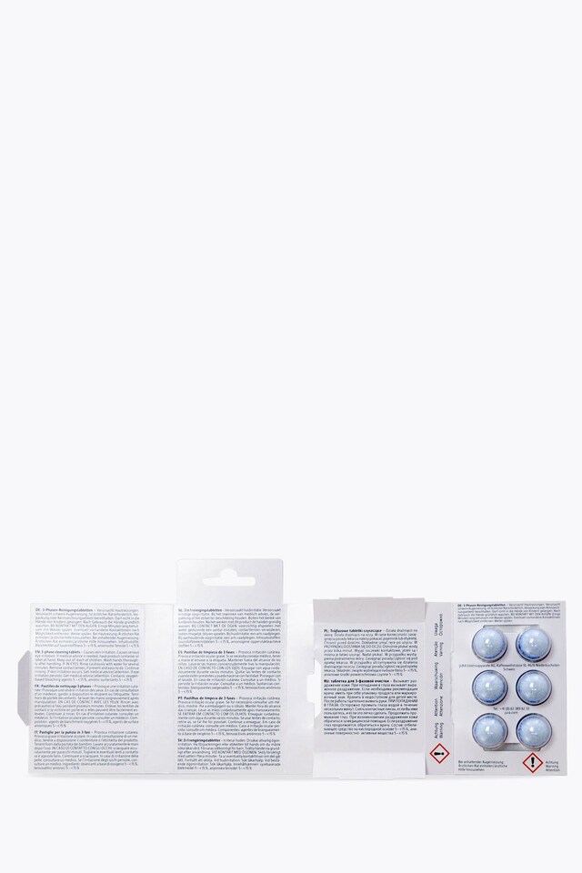 Jura 3-Phasen Cleaning Tablets, 6 Pieces