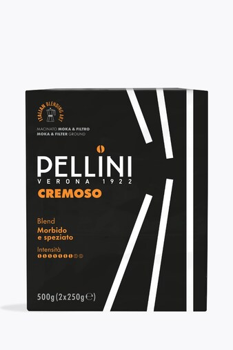 Pellini Cremoso ground 2x250g Moka & Filter