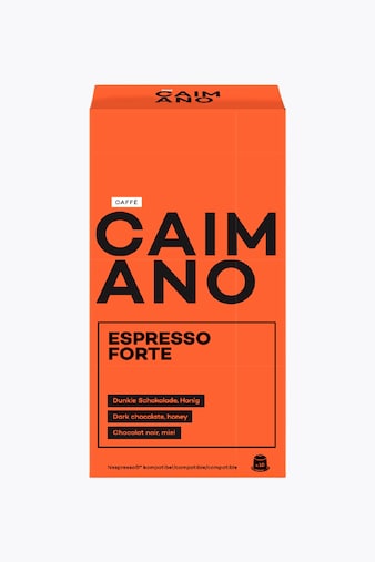 Caffè Caimano Espresso Forte 10 cápsulas compatibles con Nespresso®