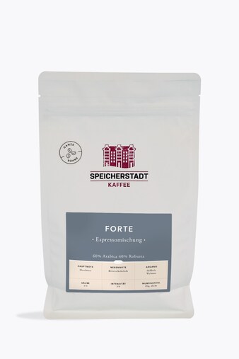 Speicherstadt Forte mezcla de espresso 500g