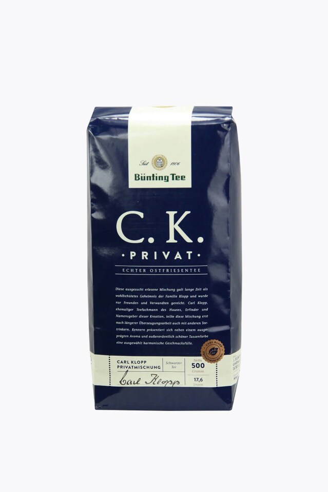 Bünting C.K. Privat Tea 500g Loose Leaf Tea