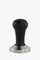 Motta Tamper Stainless Steel Curved with Black Wooden Handle 58mm