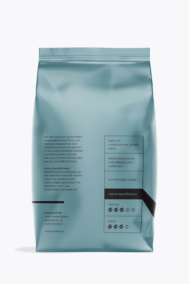 Caffè di Monte Crema Decaffeinato 1kg