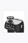 Smeg Espresso Machine 50's Style with Grinder, Black Matt