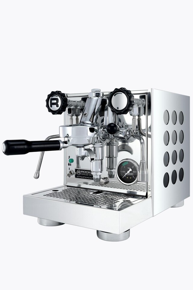 Rocket Appartamento Cafetera espresso acero inoxidable/negro