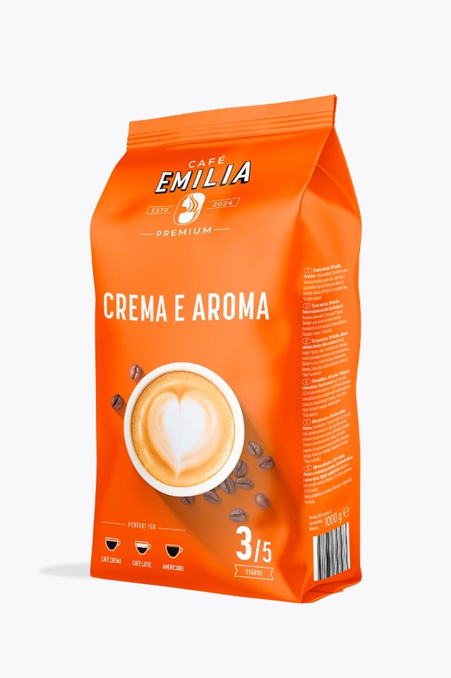 CAFÉ EMILIA Crema y Aroma 1kg