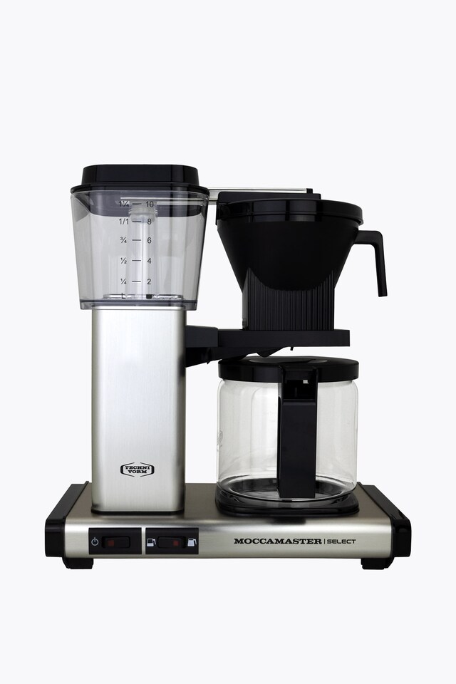 Moccamaster KBG Select Cafetera de filtro cepillada