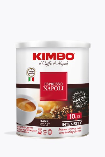 Kimbo Espresso Napoli 250g Can Ground