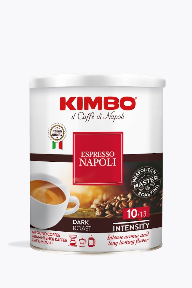 Kimbo Espresso Napoli 250g Can Ground