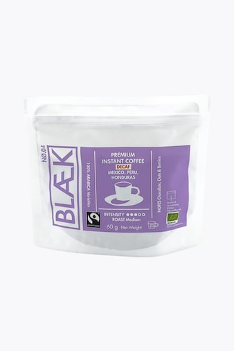 BLÆK Organic Instant Coffee No. 4 Decaf Organic 60g
