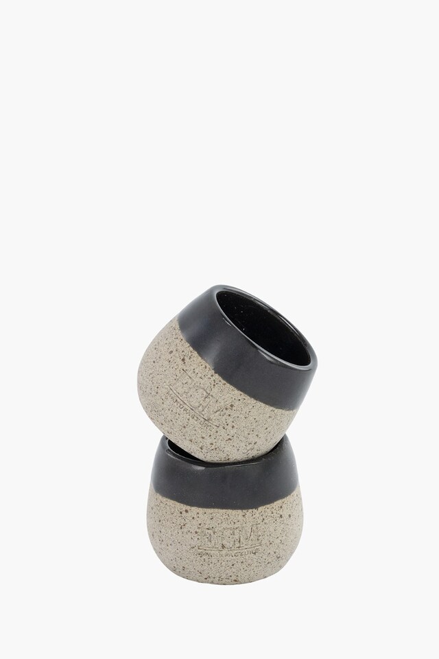 ECM Espresso Cups Steinzeug-Ton 2 Pieces