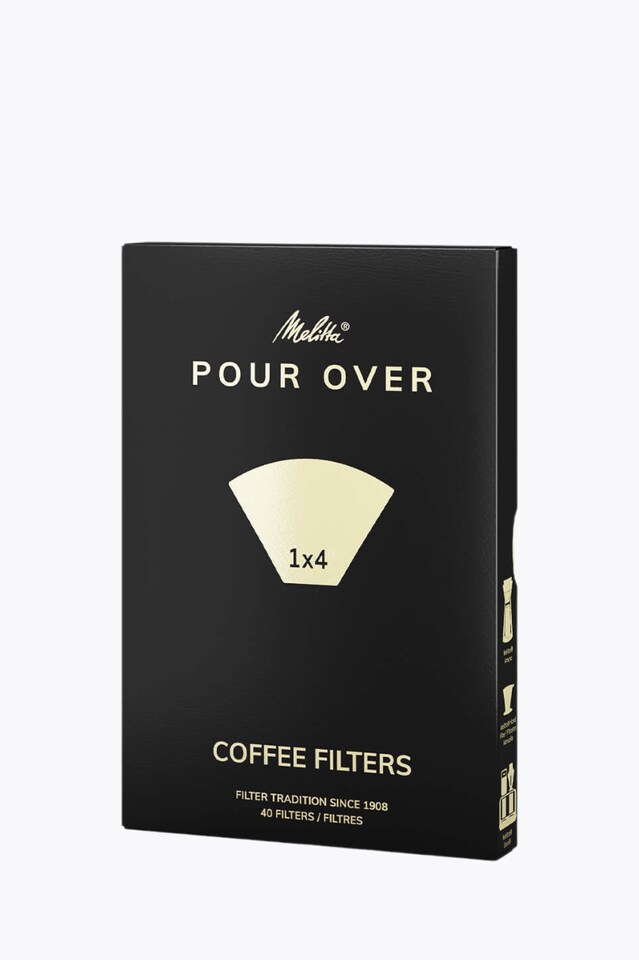 Melitta® Coffee Filter Pour Over 1x4 40 Pieces