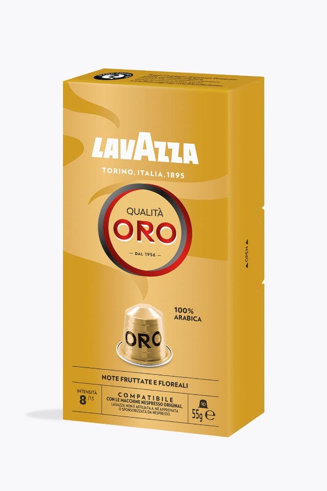 Lavazza Espresso Qualità Oro 10 Capsules Nespresso® compatible