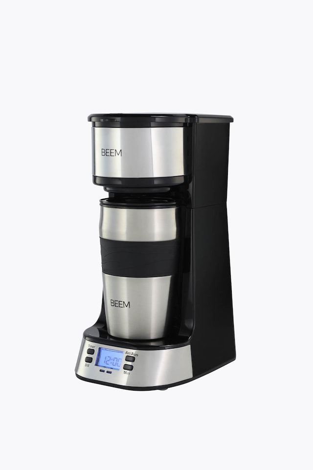 BEEM Single-Cafetera Thermo2Go 750W Acero inoxidable/Negro