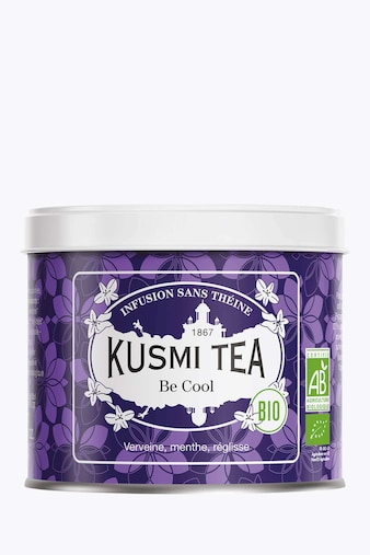 Kusmi Tea Be Cool Té de hierbas orgánico lata 90g