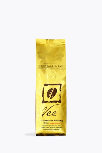 Vee's Italian Roast d'Oro Decaffeinated Organic 250g