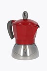 Bialetti Cafetera espresso New Moka Induction 4 Tassen Rojo
