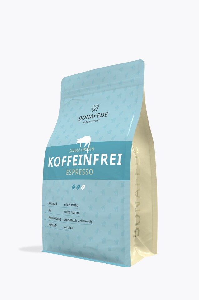 Bonafede Espresso Koffeinfrei 500g