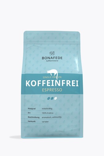 Bonafede Decaffeinated Espresso 500g