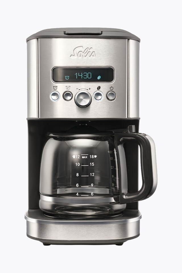 Solis Aroma Brewer filter coffee machine silver