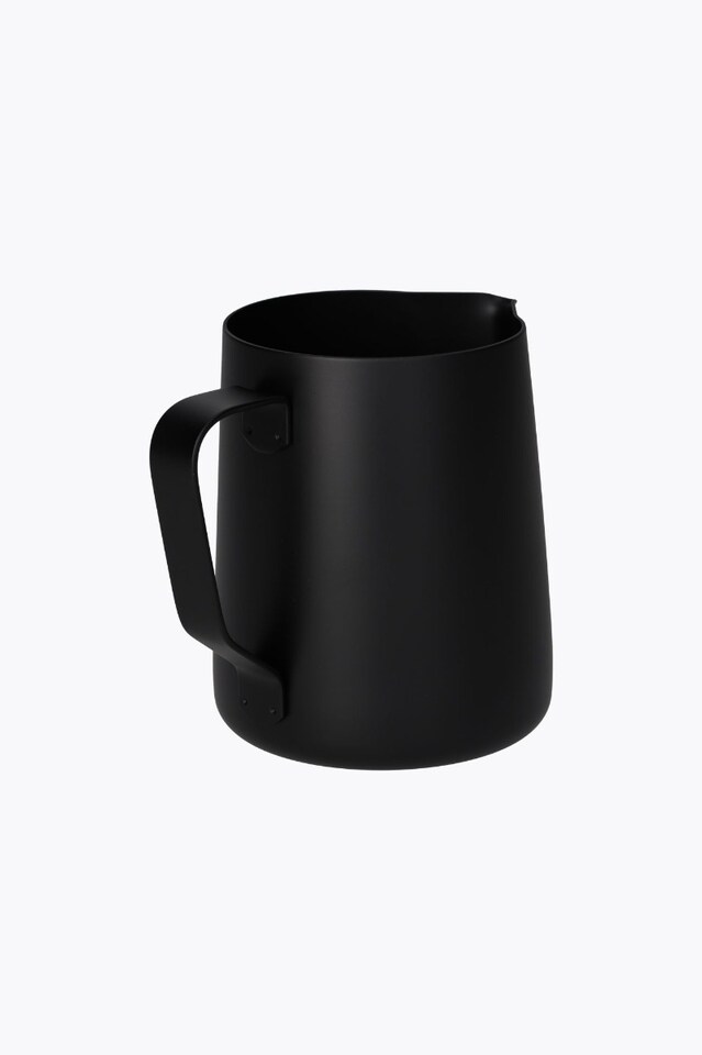 Rhinowares Jarra de leche Teflón 600ml Negro