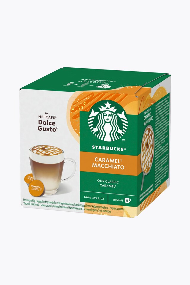 STARBUCKS® by NESCAFÉ® Dolce Gusto® Caramel Macchiato 12x10,65g