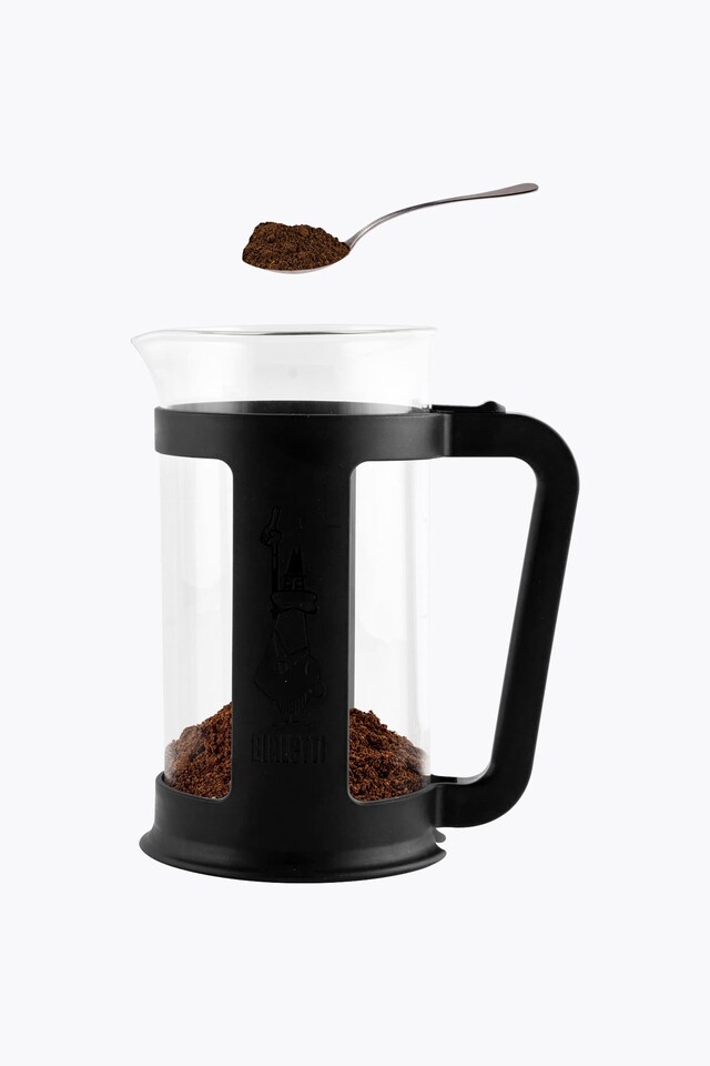 Bialetti French Press Smart 0,35 Liter schwarz Zubereitung