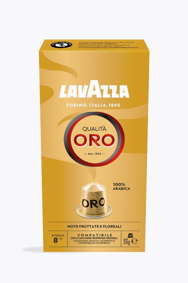 Lavazza Espresso Qualità Oro 10 Capsules Nespresso® Compatible