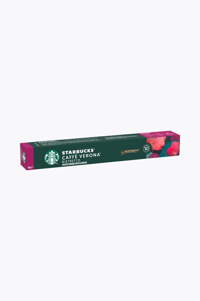STARBUCKS® by NESPRESSO® Caffè Verona 10 cápsulas compatibles con Nespresso®