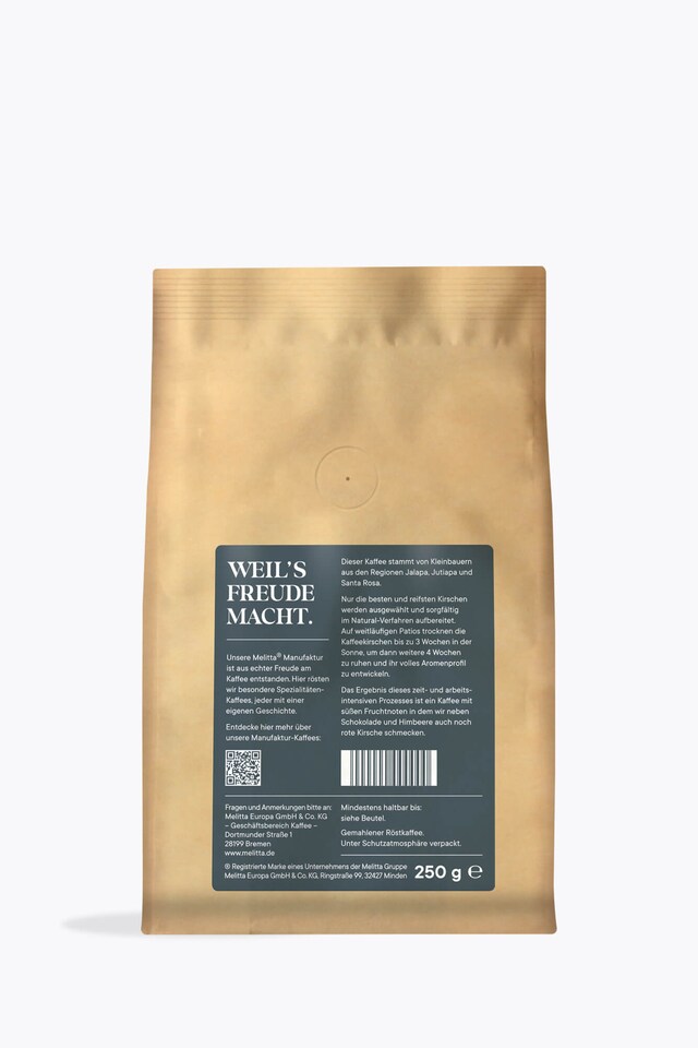 Melitta® Manufaktur Bremen Guatemala Microlot-Farm-Coffee ground 250g