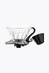 Hario V60 Glass Coffee Dripper 01 Filtros de café (Filtro manual) negro