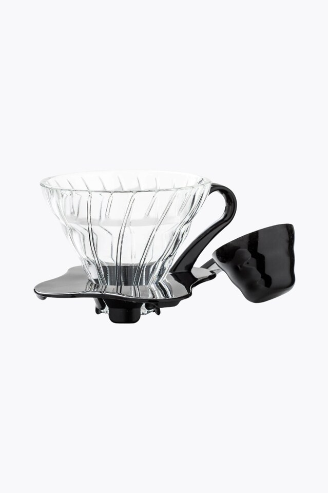 Hario V60 Glass Coffee Dripper 01 Filtros de café (Filtro manual) negro