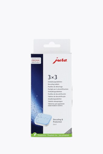 Jura 2-Phase Descaling Tablets 9 Pieces