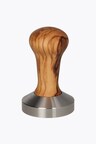 Tamper de madera de olivo base plana 58mm Motta