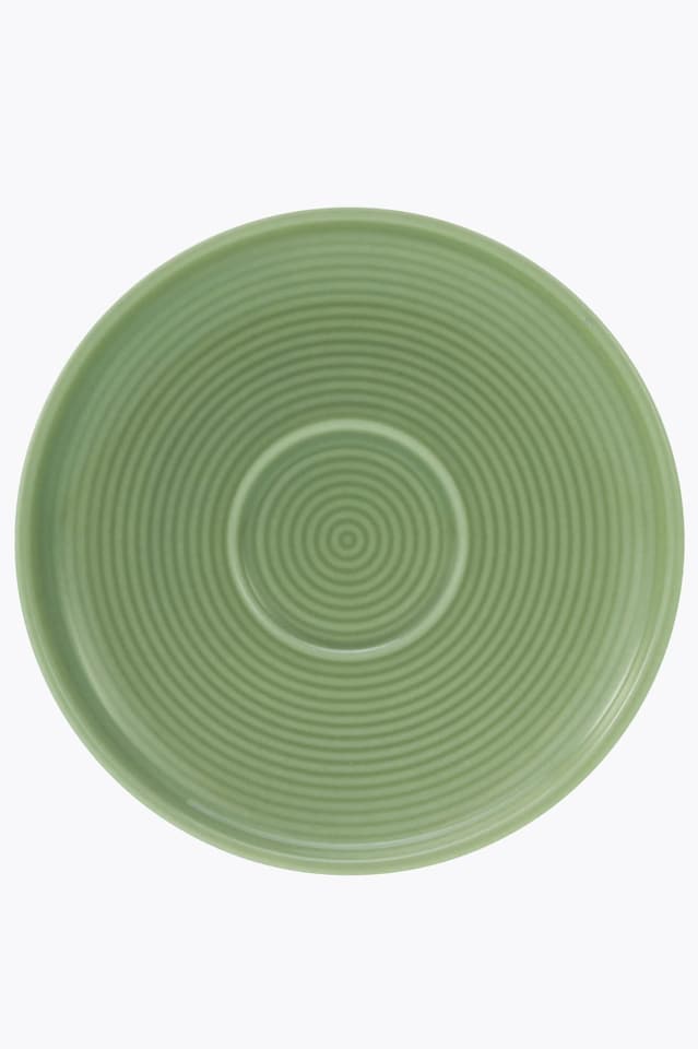 CreaTable Session espresso saucer sage