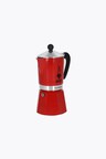 Bialetti Rainbow Espresso Maker Red 6 Cups